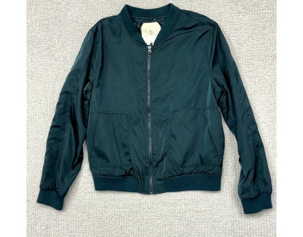 Hei Hei Women's Dark Green Zip Front Jacket Size L #69680